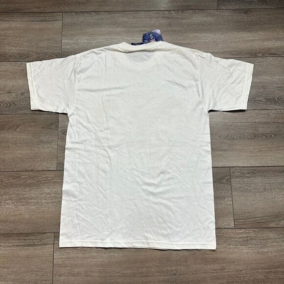 Vintage 90s Del Sol Key West Snorking Gecko Frog Destination Graphic Shirt M - Picture 2 of 8